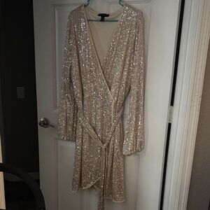 Forever 21 Cream Blouse